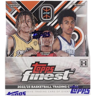 2022/23 Topps Finest Overtime Elite Basketball Hobby Box