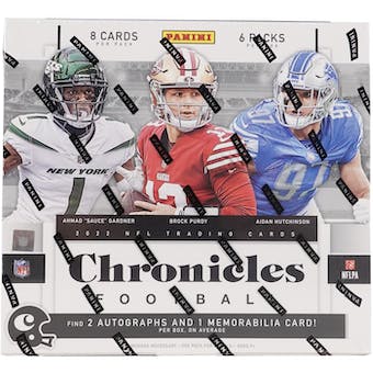 2022 Panini Chronicles Football Hobby Box