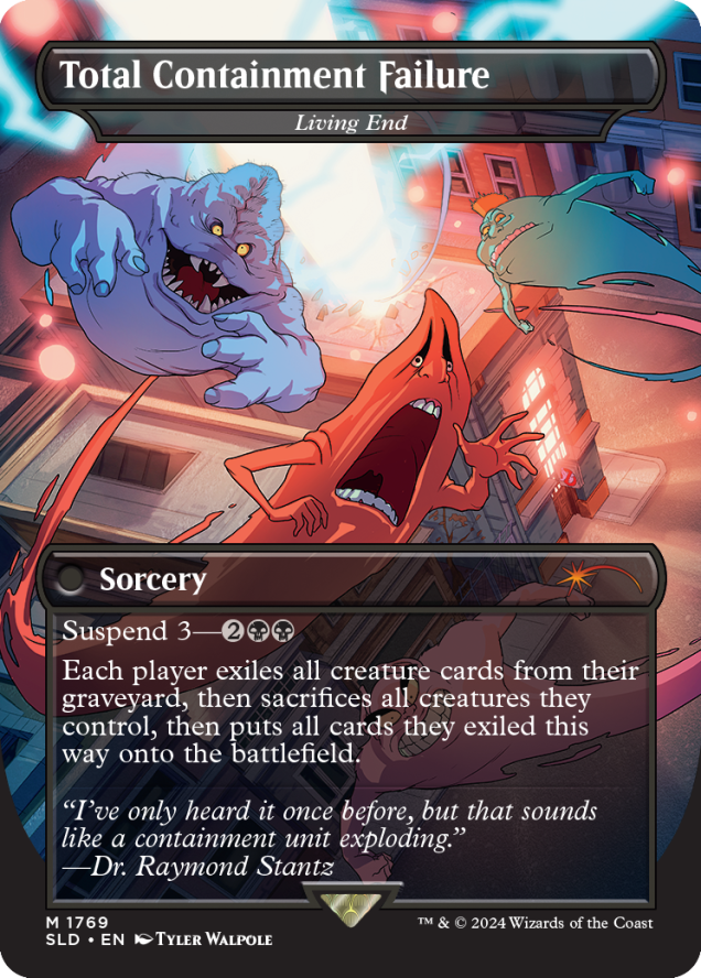 Magic the Gathering Secret Lair x Ghostbusters: The Real Ghostbusters Non-Foil Edition