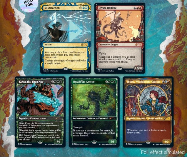Magic the Gathering Secret Lair Drop: Showcase: March of the Machine Vol. 3 - Halo Foil Edition