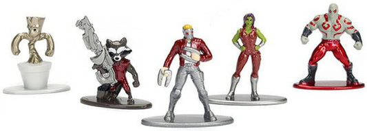 Jada Toys Nano Steel - Marvel: Pack 1 (Spiderman, Symbiote Spiderman, Spider-Gwen, Vulture, Green Goblin)