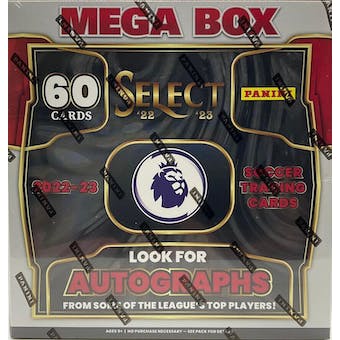 2022/23 Panini Select Premier League EPL Soccer Mega Box (Pink Ice and Orange Ice Parallels!)