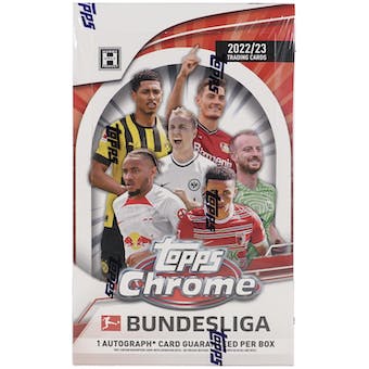 2022/23 Topps Chrome Bundesliga Soccer Hobby Box