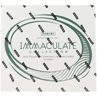 2023 Panini Immaculate Collegiate Football Hobby Box