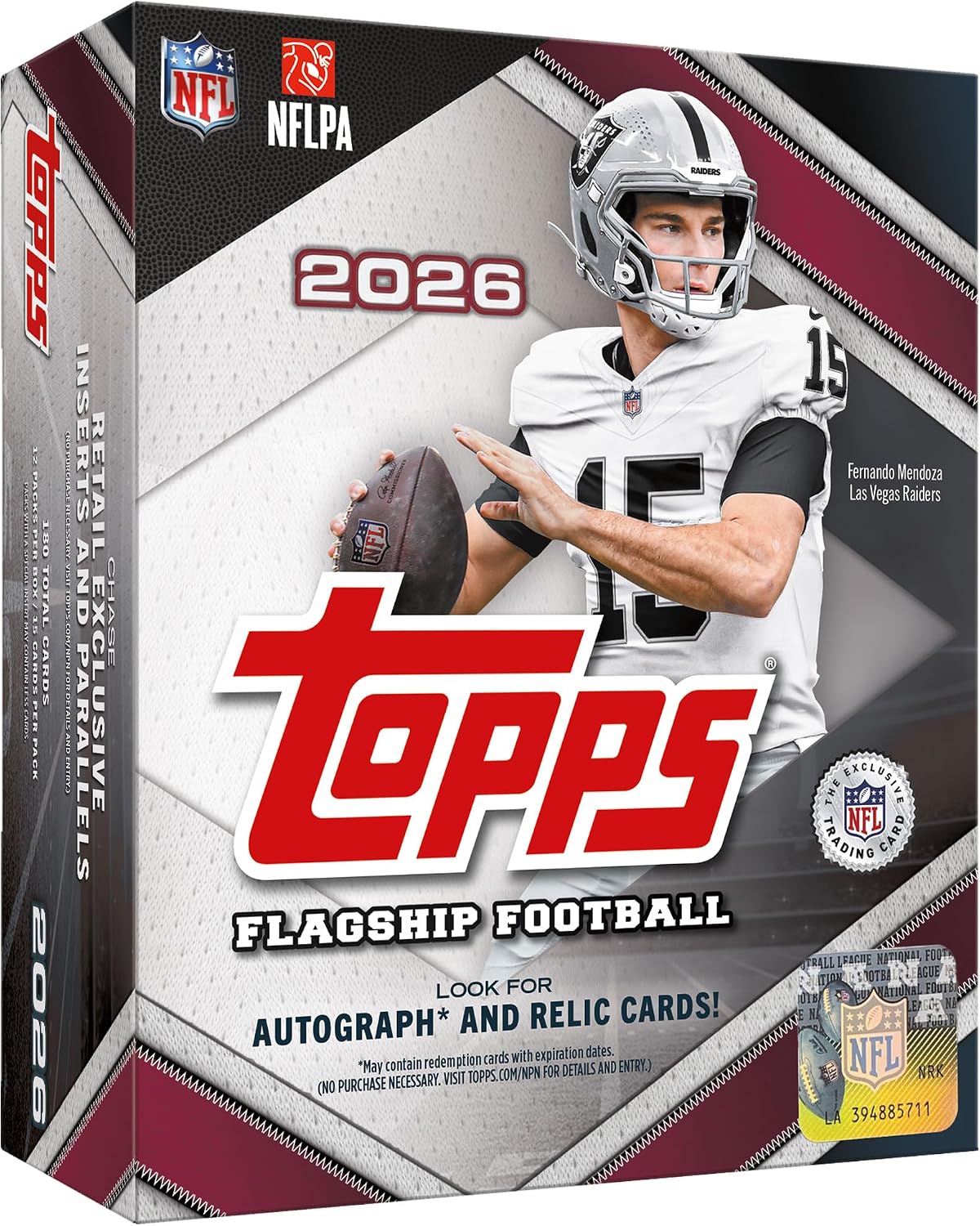2026 Topps NFL Flagship Football - Mega Box