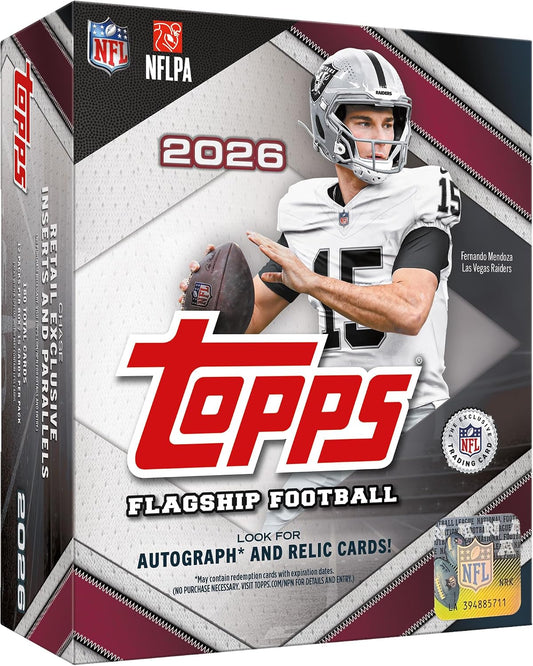 2026 Topps NFL Flagship Football - Mega Box