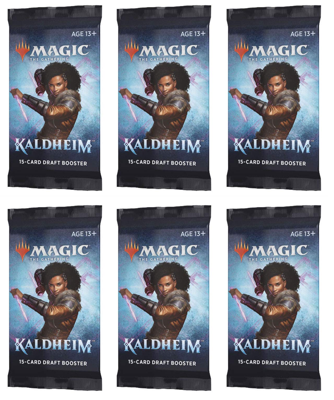 6 Packs MTG Draft Booster Pack Lot MTG Kaldheim