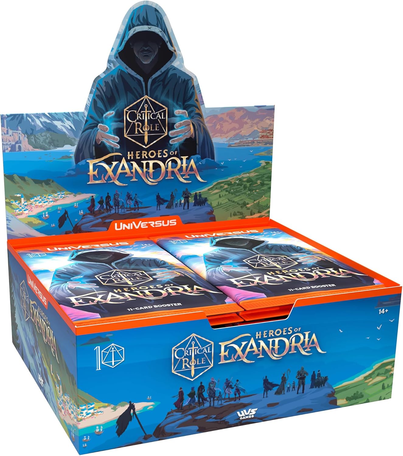 UniVersus: Critical Role: Heroes of Exandria - Booster Display - Includes 24 Booster Packs