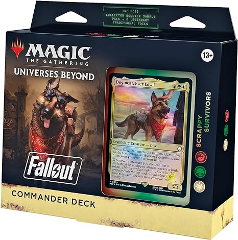 MAGIC THE GATHERING: FALLOUT COMMANDER DECK: SCRAPPY SURVIVORS