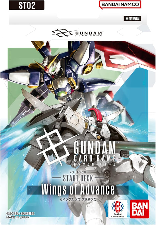 Gundam Card Game Starter Deck - Wings of Advance (ST02) (Japanese) - 50 Cards