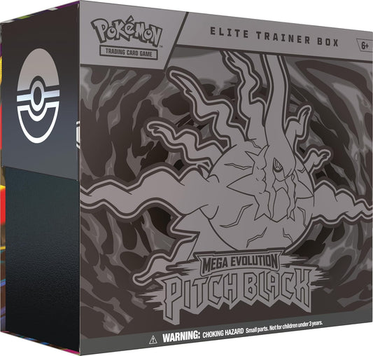 Pokemon TCG: Mega Evolution - Pitch Black Elite Trainer Box - Presale Ships 07/17/2026