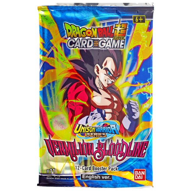 Dragon Ball Super TCG: Booster Pack - Vermilion Bloodline BT11 (2nd Edition)