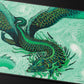 Ultra PRO - Tarkir Dragonstorm Teval, Arbiter of Virtue Black Stitched Playmat for Magic: The Gathering | Gaming Table Mat, Card Game Accessory, TCG Playmat, Tabletop Gaming Mat, TCG Game Mat