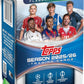 2025-26 Topps UEFA Club Competitions Soccer Value Blaster Box