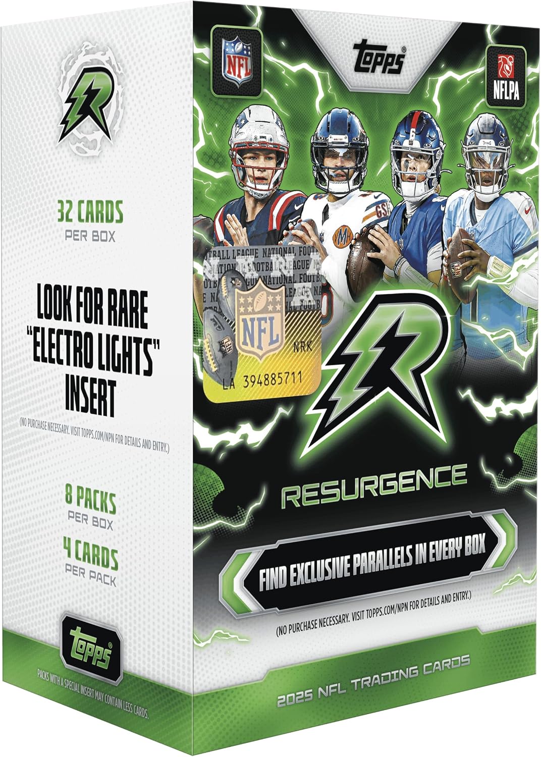 2025 Topps Resurgence Football - Factory Sealed - Value Box