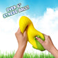 Toymendous Squishy Corn, Jumbo 9-Inch Squishy Vegetable with Removable Husk, Sensory Fidget Toy