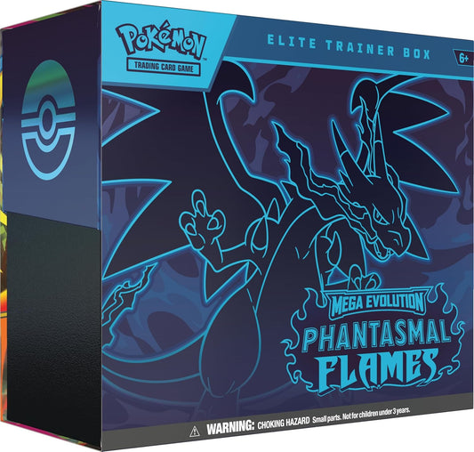 Pokemon TCG: Mega Evolution - Phantasmal Flames Elite Trainer Box - Presale Ships 11/14/2025