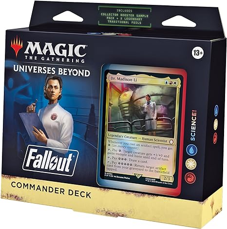 MAGIC THE GATHERING: FALLOUT COMMANDER DECK: SCIENCE!