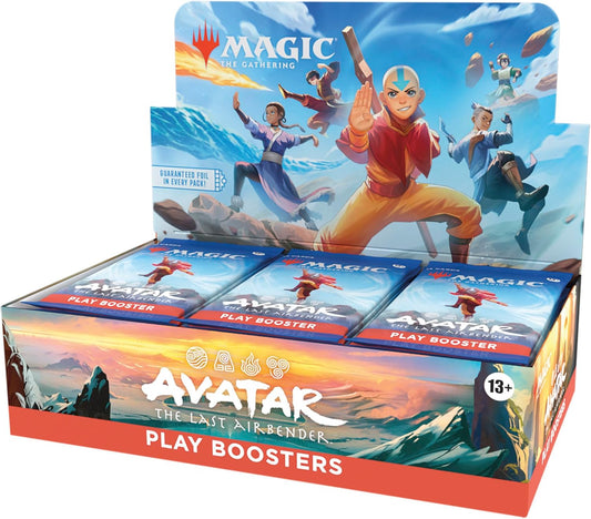 Magic: The Gathering Avatar: The Last Airbender Play Booster Box - 30 Packs - Collectible Trading Card Game - Presale Ships 11/21/2025