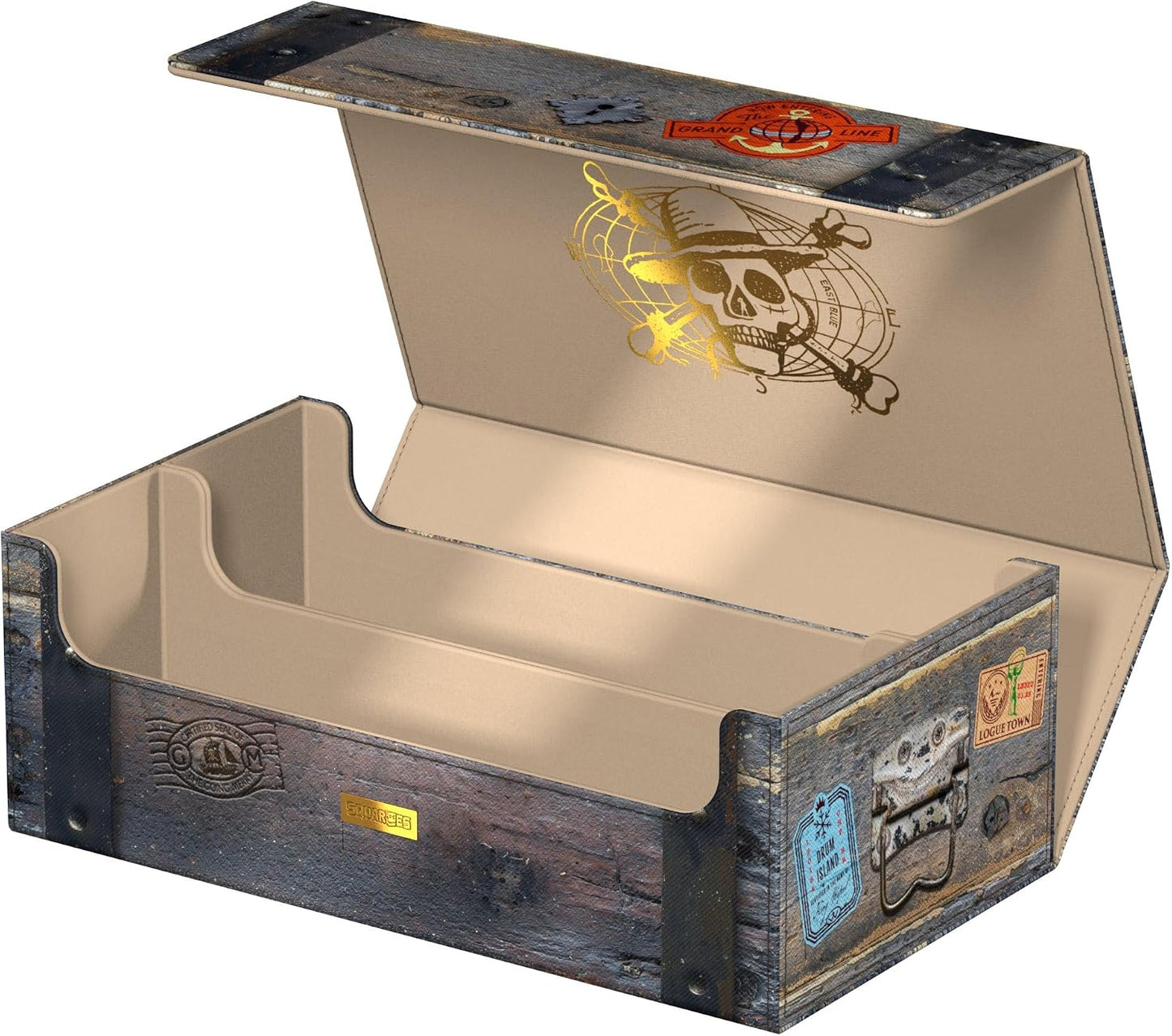 Ultimate Guard - Squaroes - Arkhive 800+ - One Piece - Collectors Case - Wooden Chest