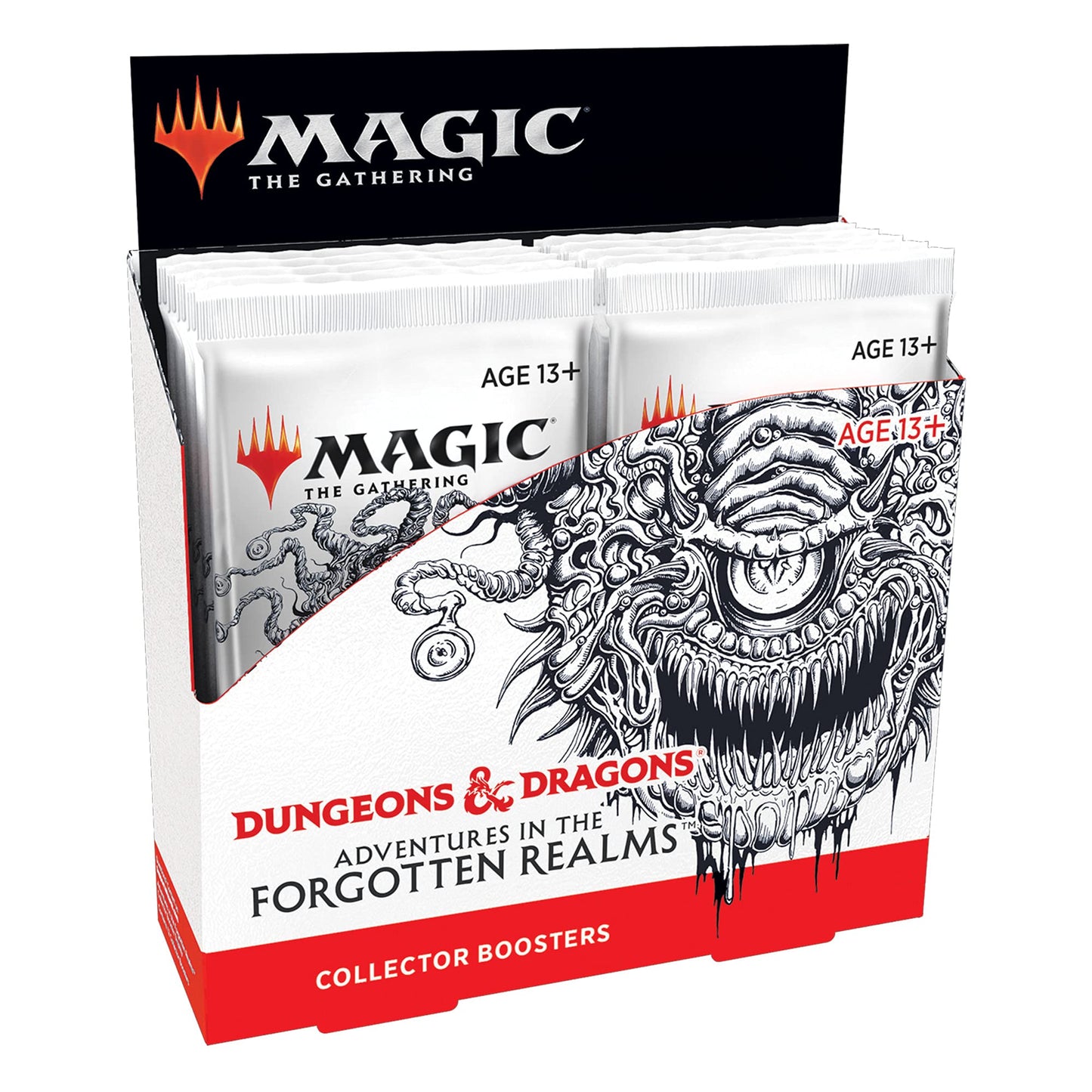 Magic: The Gathering Adventures in the Forgotten Realms Collector Booster Box | 12 Packs (180 Magic Cards)