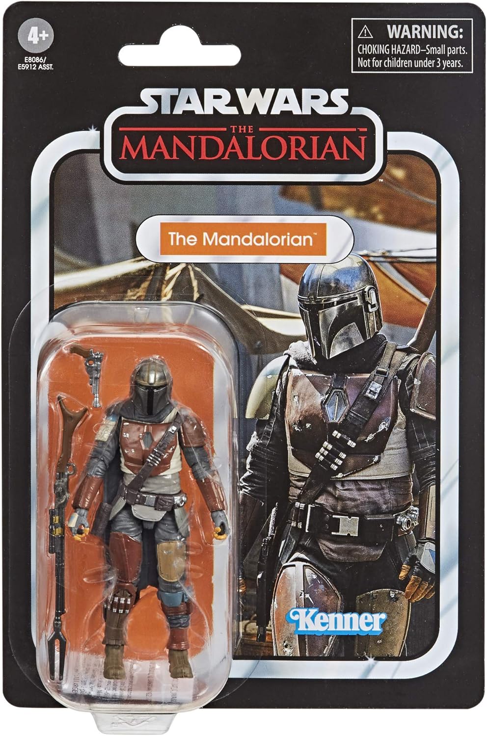 STAR WARS The Vintage Collection The Mandalorian Toy, 3.75" Scale Action Figure, Toys for Kids Ages 4 & Up