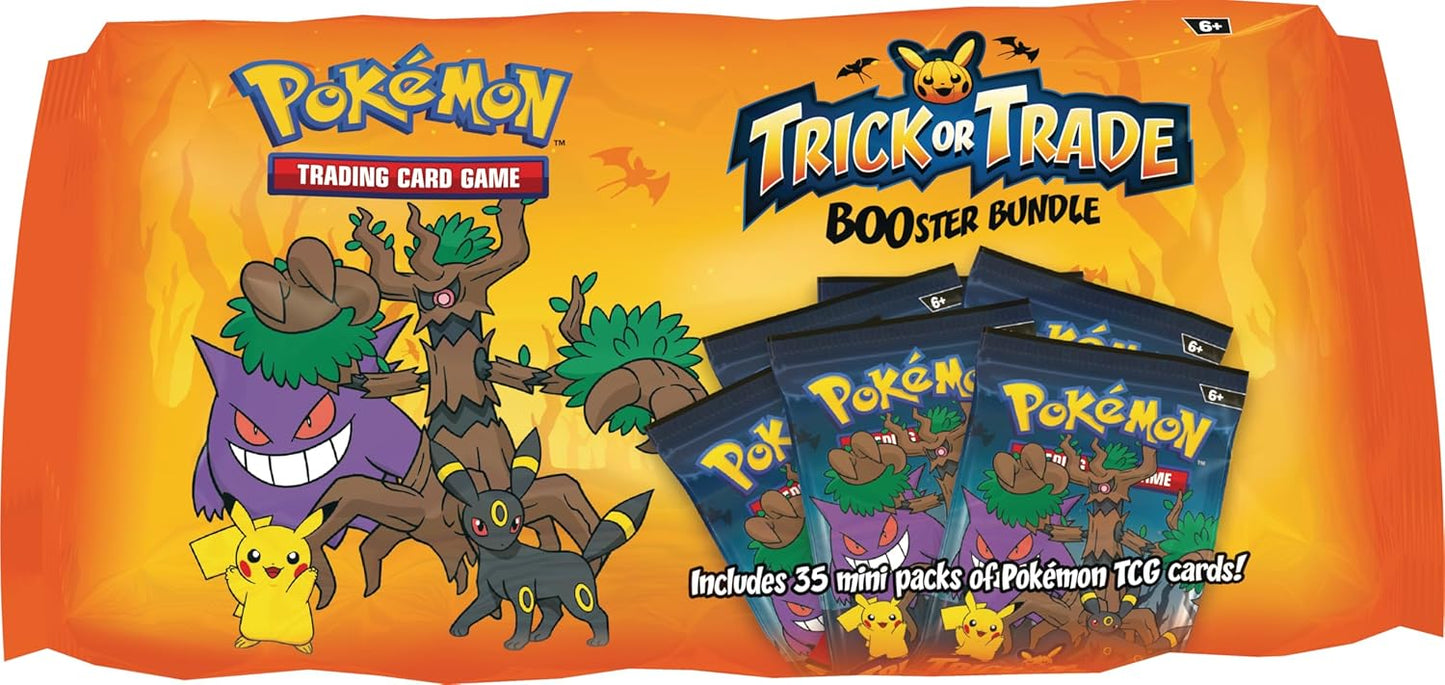 Pokemon TCG 2024 Booster Bundle - Trick or Trade (35 Packs)