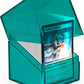 Ultimate Guard Boulder 100+ Clear, Deck Case for 100 Double-Sleeved TCG Cards, Malachite, Secure & Durable Storage for Trading Card Games, Transparent