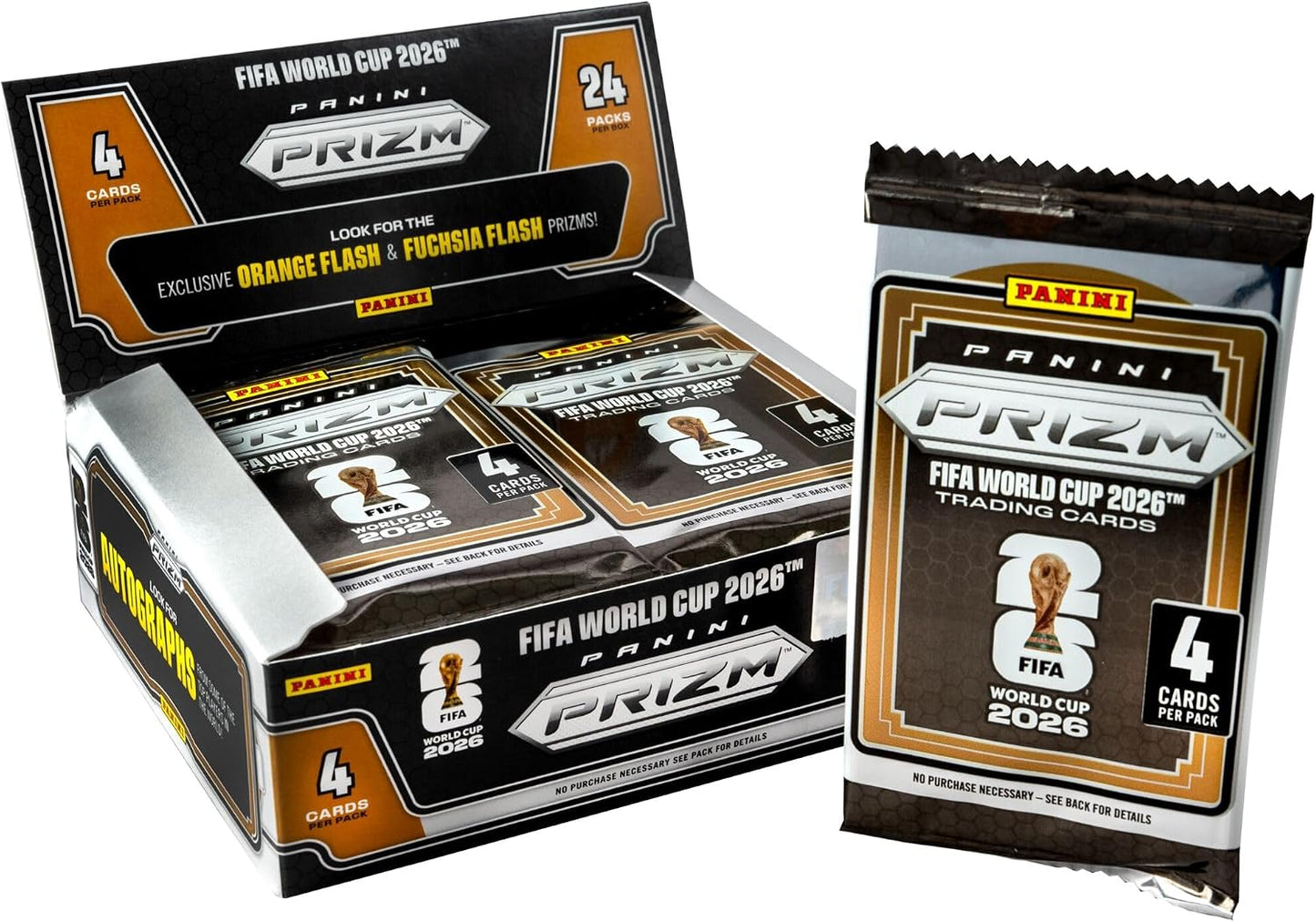 2026 Panini Prizm World Cup Soccer Trading Cards 24 Count Retail Box