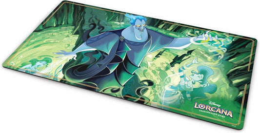 Ravensburger Disney Lorcana TCG Playmat Featuring Hades - Double Dealer | Protects Cards | Versatile Game, Desk, or Mouse Pad | Durable Non-Slip Surface | Suitable for Ages 8+