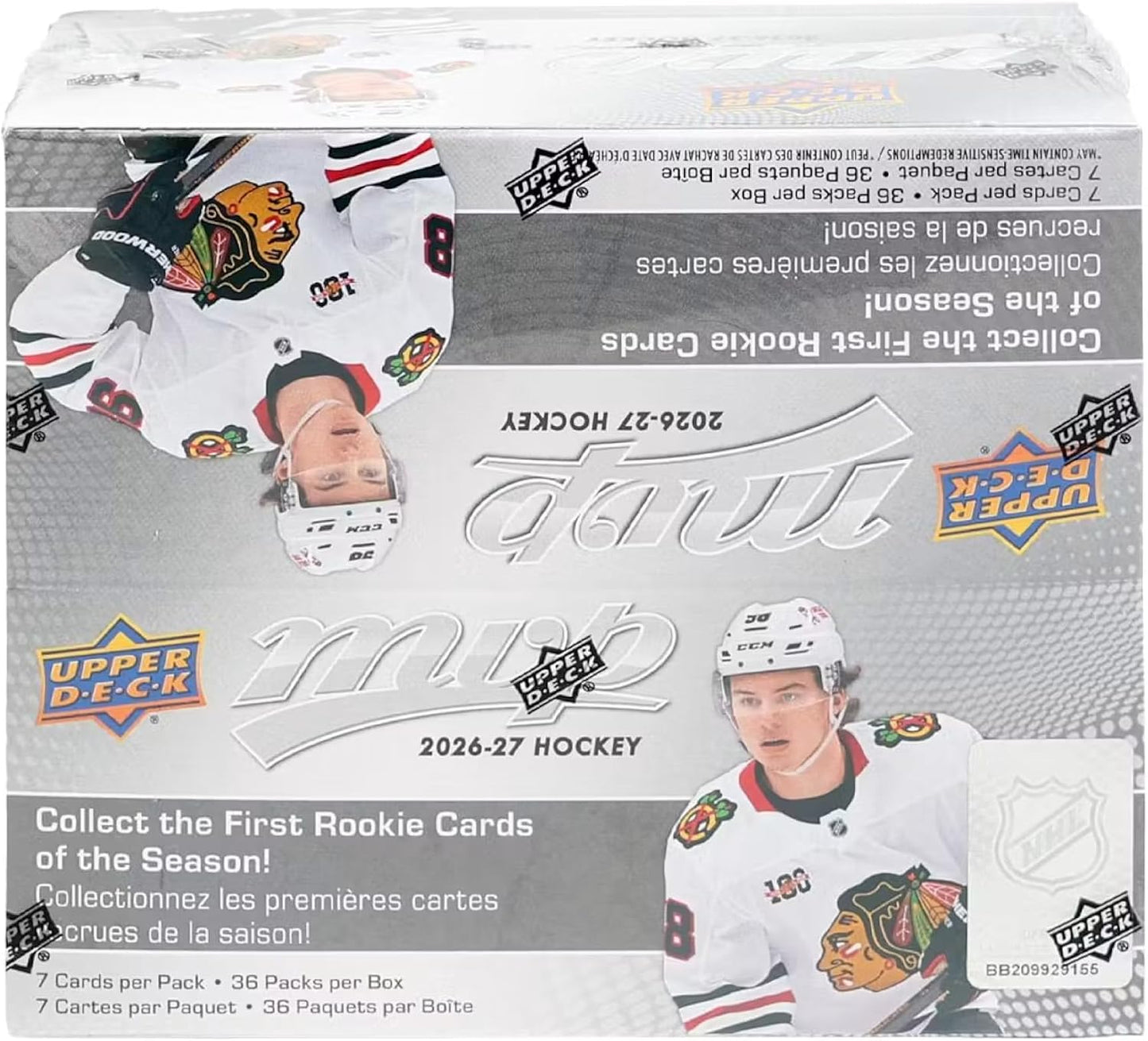 2026/27 Upper Deck MVP Hockey 36-Pack Retail Box