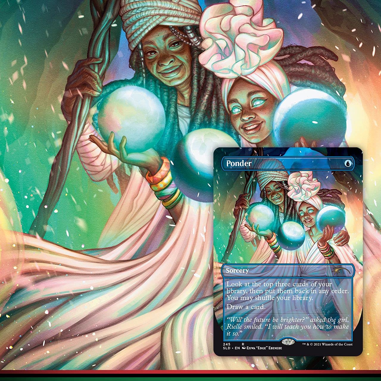 Magic TCG The Gathering Secret Lair: MTG Black is Magic