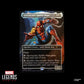 Marvel Legends Series Marvel's Spider-Man x Magic: The Gathering Battle-Damaged Spider-Man - 6-Inch Action Figure Toy & Exclusive Foil Collectible Card Game Trading Card