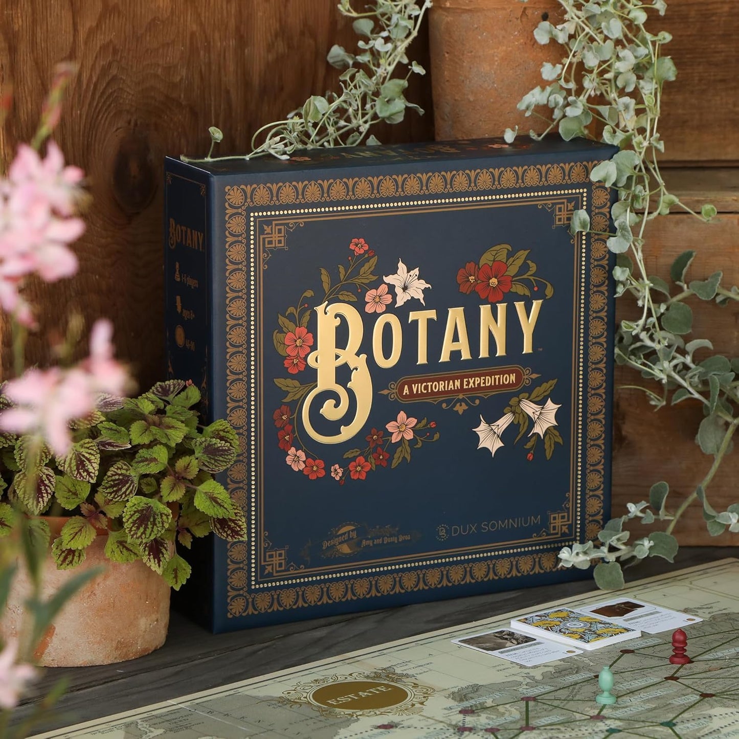 Botany Board Game | Family Strategy Game for Young Botanists and Adults | Ages 8+ | for 1-5 Players | Average Playtime 45-90 mins | Perfect for Family Game Night