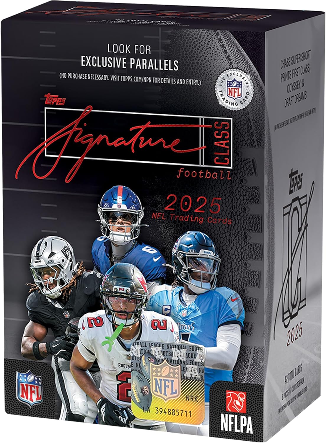 2025 Topps Signature Class NFL Football Value Box