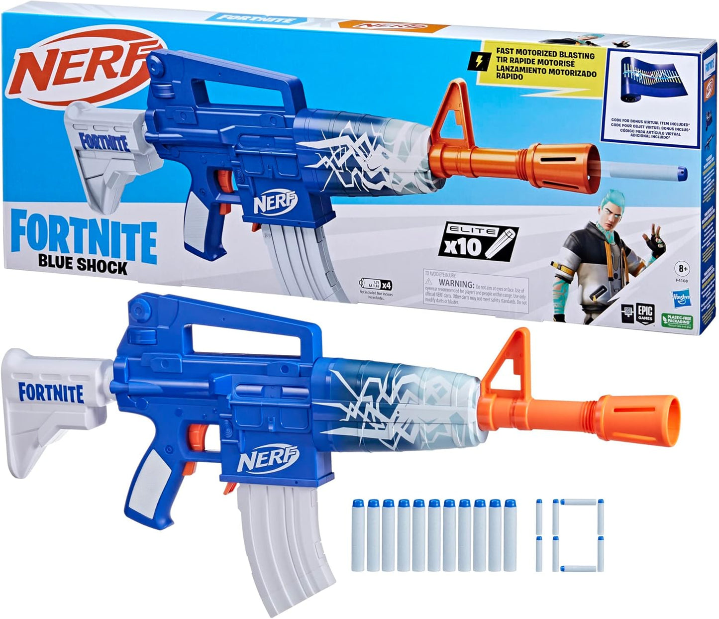NER FORTNITE Blue Shock