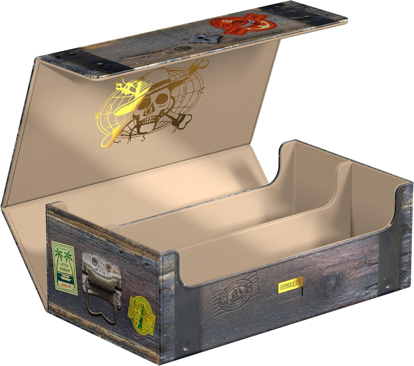 Ultimate Guard - Squaroes - Arkhive 800+ - One Piece - Collectors Case - Wooden Chest