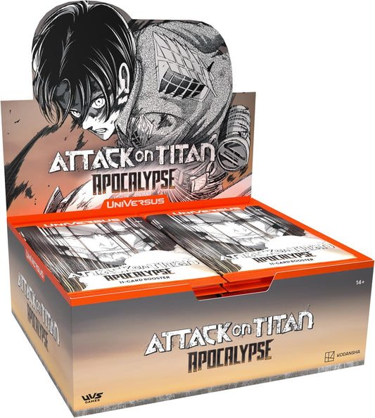 UniVersus Attack on Titan: Apocalypse Booster Display
