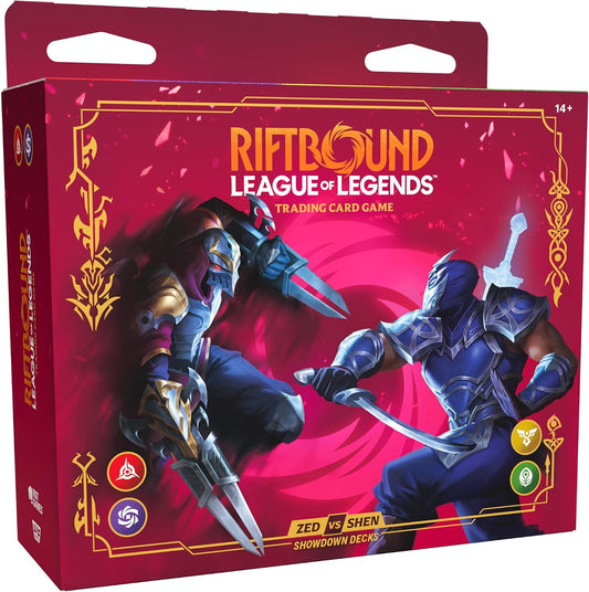 Riftbound: League of Legends TCG Vendetta - Showdown Deck: Zed vs Shen - Presale Ships 07/31/2026