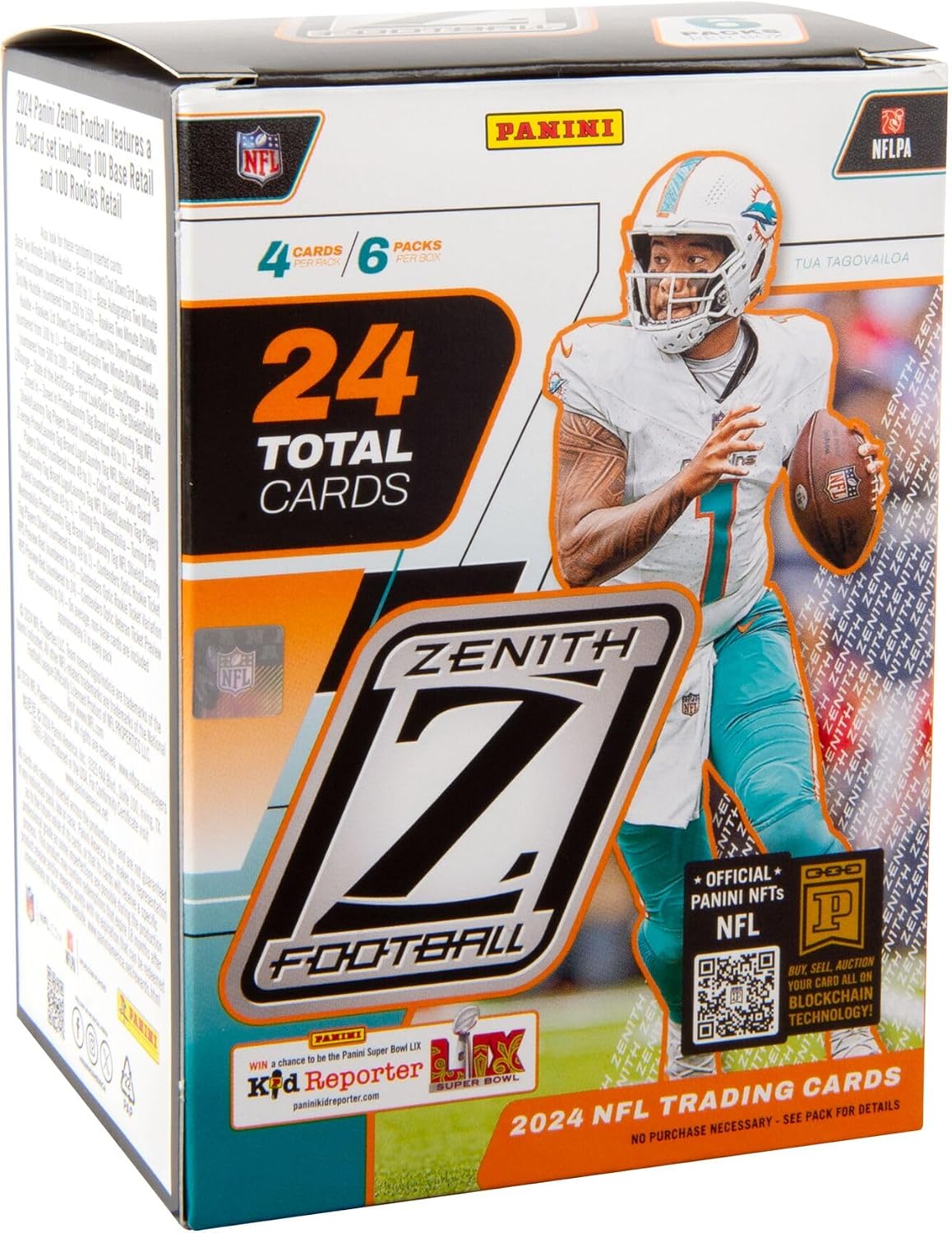 2024 Panini Zenith Football 6-Pack Blaster Box
