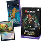 Magic The Gathering Wilds of Eldraine Commander Deck - Virtue and Valor (100-Card Deck, 2-Card Collector Booster Sample Pack + Accessories)
