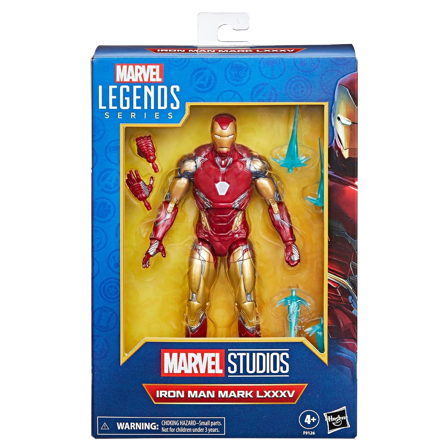 Marvel Legends Series Iron Man Mark LXXXV, Avengers: Endgame Collectible 6 Inch Action Figure