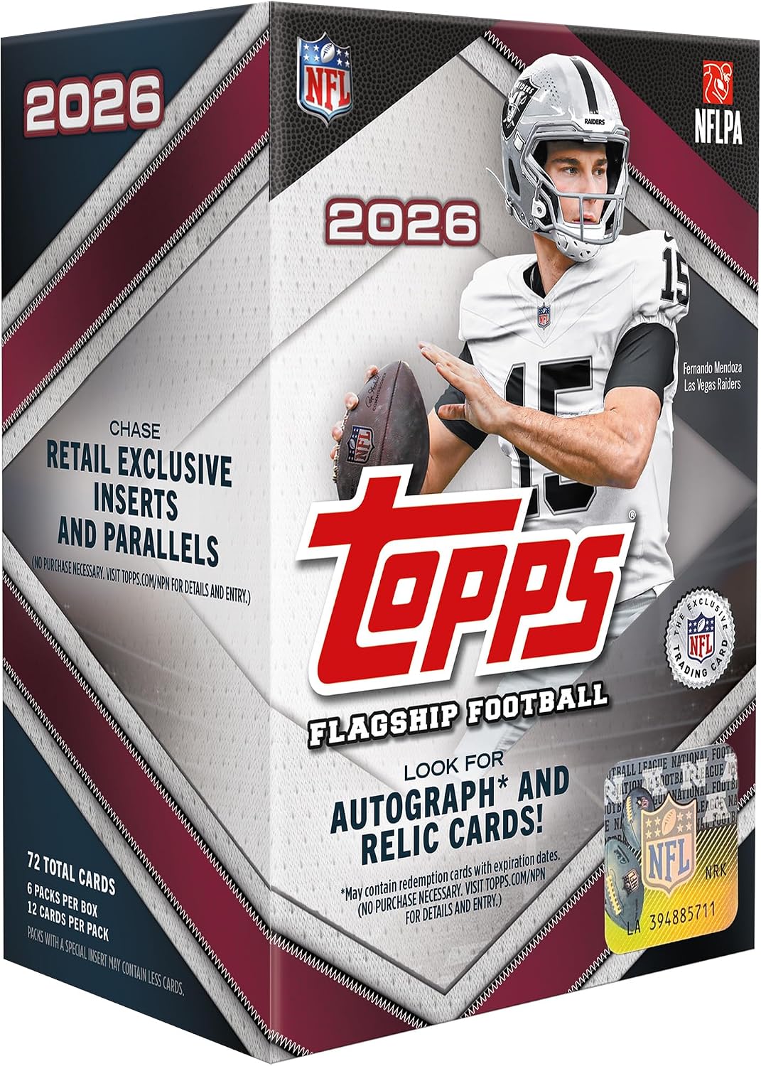 2026 Topps NFL Flagship Football Value Blaster Box