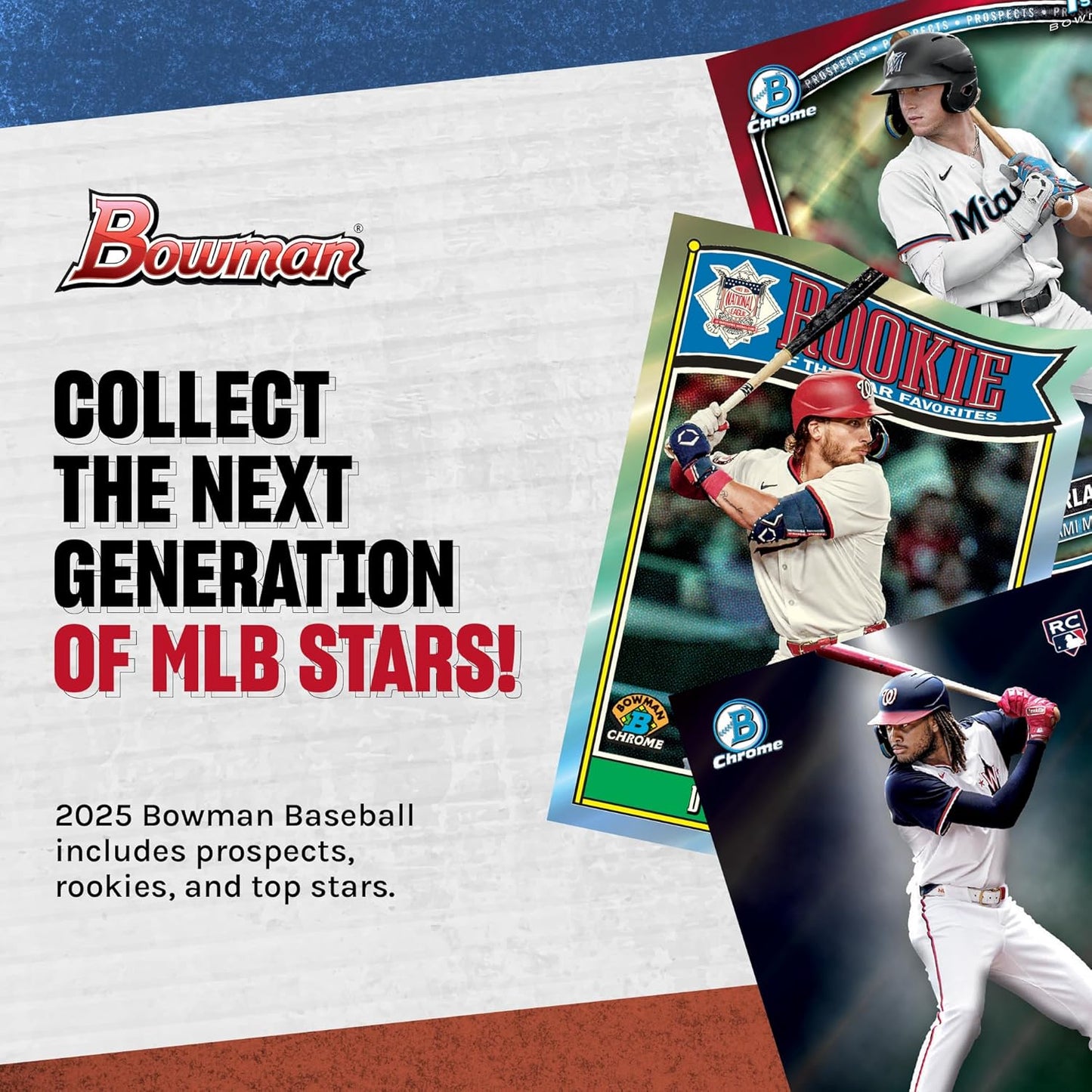 Topps 2025 Bowman Baseball Value Blaster Pack - 12 Cards