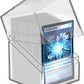 Ultimate Guard Boulder 100+ Clear, Deck Case for 100 Double-Sleeved TCG Cards, Transparent, Secure & Durable Storage for Trading Card Games, Transparent