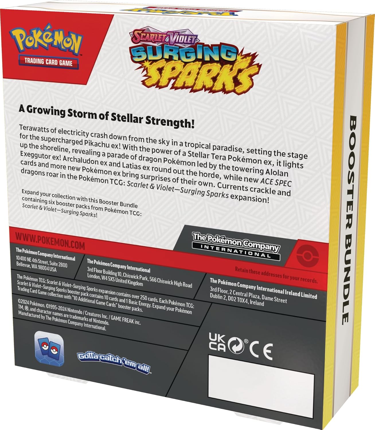Pokemon - Scarlet & Violet - Surging Sparks - Booster Bundle Pokemon - Scarlet & Violet - Surging Sparks - Booster Bundle
