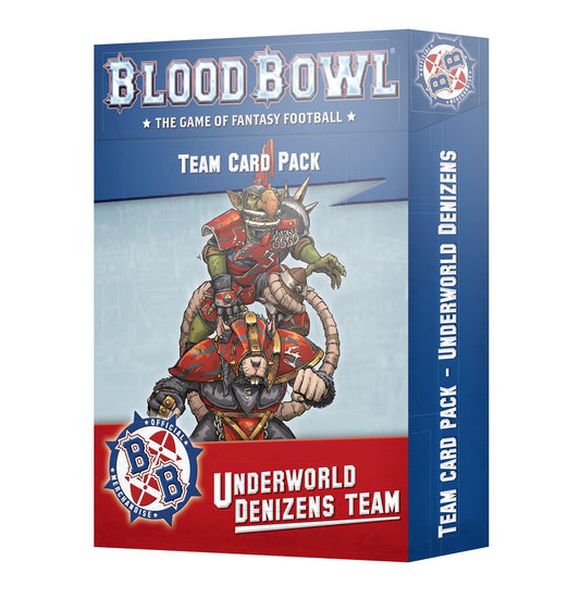 Games Workshop - Blood Bowl - Team Card Pack Underworld Denizens Team