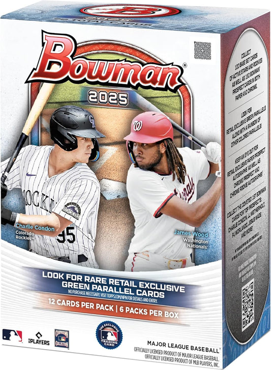 Topps 2025 Bowman Baseball Value Blaster Box