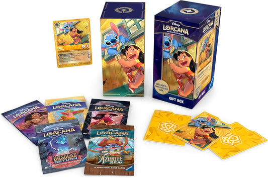 Ravensburger Disney Lorcana TCG: Archazia's Island Gift Set Featuring Lilo - Escape Artist | Original Disney Artwork | Ages 8+ - Presale Ships 03/21/2025