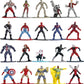 Jada Toys Marvel 1.65" Die-cast Metal Collectible Figures 20-Pack Wave 1, Toys for Kids and Adults